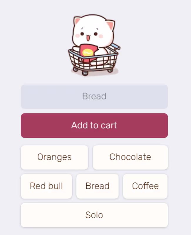 Firebase Cart App
